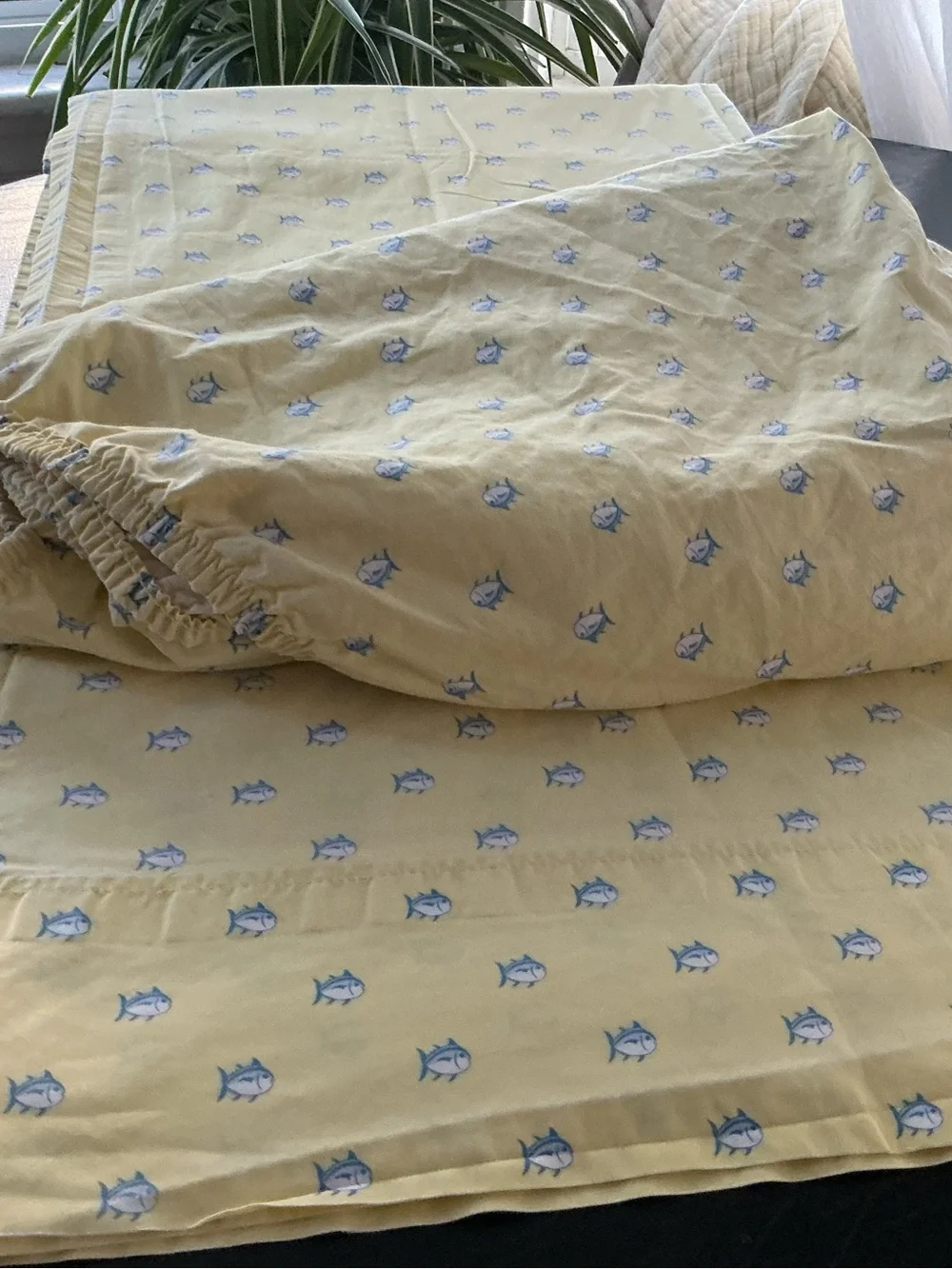 EUC Southern Tide Bedsheet set